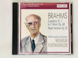 Symphony N. 1 In DO Minore Op. 68 Haydn Variations Op. 56 di Brahms Johannes (1833-1897) - CD