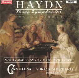 Sinfonie N. 6, 7 & 8 (Shepherd) di Haydn Franz Joseph (1732-1809) - CD