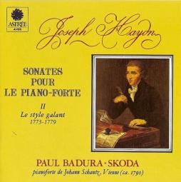 Sonate Per Pianoforte 2 - Le Style Galant (Badura-Skoda) di Haydn Franz Joseph (1732-1809) - CD