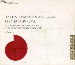 Sinfonie C. 1765-68: 35, 38, 39, 41, 58, 59 &65 (Hogwood) di Haydn Franz Joseph (1732-1809) - CD