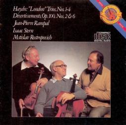 London Trios N. 1-4/ Divertissements di Haydn Franz Joseph (1732-1809) - CD