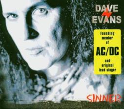 Dave Evans: Sinner di AC/DC - CD Dave Evans: Sinner di AC/DC - CD