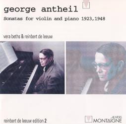 Sonatas For Violin And Piano 1923-1948 di Antheil Georges (1900-1959) - CD Sonatas For Violin And Piano 1923-1948 di Antheil Georges (1900-1959) - CD