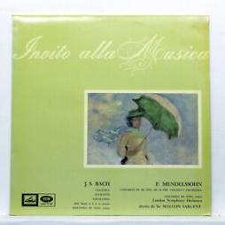 Bach E Mendelssohn di De Vito Gioconda (violino) - LP