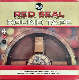 Red Seal Magnetic Recording Sound Tape 1200 Feet di Bobine Magnetiche Per Registratori A Nastro - bobina Red Seal Magnetic Recording Sound Tape 1200 Feet di Bobine Magnetiche Per Registratori A Nastro - bobina