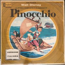Pinocchio La Storia Raccontata E Le Canzoni Del Film Disney di Disney Walt - LP