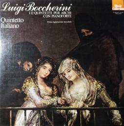 12 Quintetti Per Archi E Pianoforte di Boccherini Luigi (1743-1805) - LP