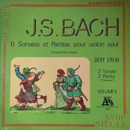 Sei Sonate E Partite Per Violino di Bach Johann Sebastian (1685-1750) - LP