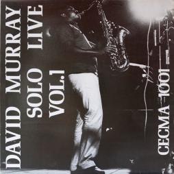 Solo Live Vol. 1 di David Murray - LP