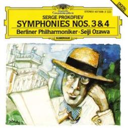 Sinfonie 3-4 (Ozawa) di Prokofiev Sergej (1891-1953) - CD