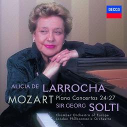 Concerti Per Pianoforte 24-27 (de Larrocha, Dir. Solti) di Mozart W. A. (1756-1791) - CD