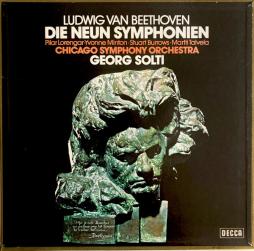 9 Sinfonie (Solti) di Beethoven Ludwig Van (1770-1827) - LP