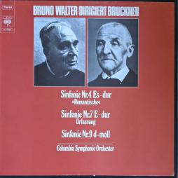 Sinfonie 4, 7 E 9 (Walter) di Bruckner Anton (1824-1896) - LP