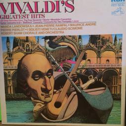 Greatest Hits di Vivaldi Antonio (1678-1741) - LP