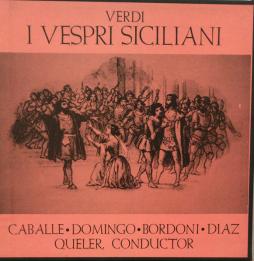 I Vespri Siciliani (Domingo, Caballé; Dir. Queler. 1974) di Verdi Giuseppe (1813-1901) - LP