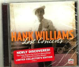 The Lost Concerts di Hank Williams - CD