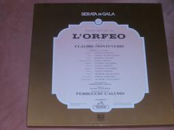 L'Orfeo (Calusio) di Monteverdi Claudio (1567-1643) - LP