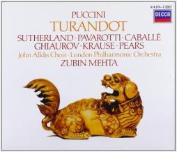 Turandot (Mehta; Sutherland, Pavarotti) di Puccini Giacomo (1858-1924) - CD