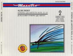 String Quartets N. 12-15 2 Cd di Schubert Franz (1797-1828) - cd