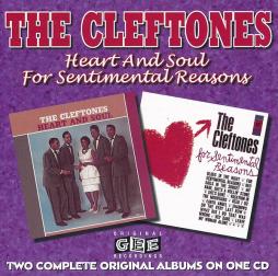 Heart And Soul/For Sentimental Reasons di The Cleftones  - CD