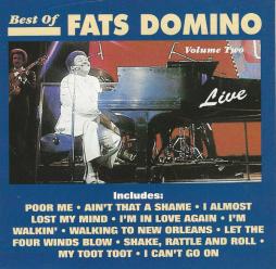 Best Of Fats Domino Volume Two  Live di Fats Domino - CD
