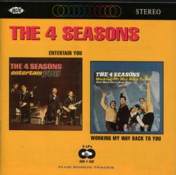 The 4 Seasons Entertain You / Working My Way Back To You di Frankie Valli & The Four Seasons - CD