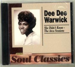 She Didn't Know - The Atco Sessions di Dee Dee Warwick - CD