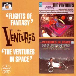 Flights Of Fantasy / The Ventures In Space di The Ventures  - CD