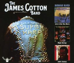 Live And On The Move / High Energy / 100% Cotton di James Cotton - CD