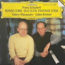RONDO D 895 DUO D 574  FANTASIE D 934 di Schubert Franz (1797-1828) - CD