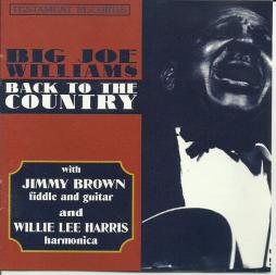 Back To The Country  di Big Joe Williams - CD