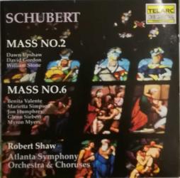 Mass No.2 Mass No.6 di Schubert Franz (1797-1828) - CD Mass No.2 Mass No.6 di Schubert Franz (1797-1828) - CD