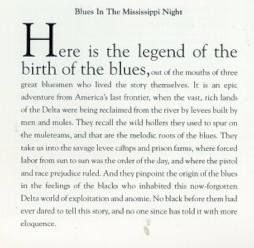 Blues In The Mississippi Night di Blues In The Mississippi Night - CD