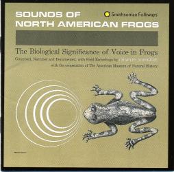 Sounds Of North American Frogs di Charles M. Bogert - CD