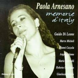 Memorie D'Italy di Paola Arnesano - CD