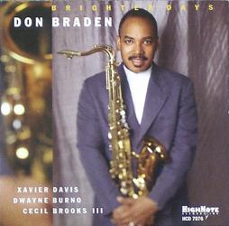 Brighter Days di Don Braden  - CD