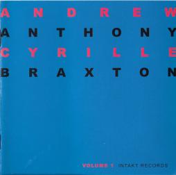 Duo Palindrome 2002. Vol. 1 di Andrew Cyrille / Anthony Braxton