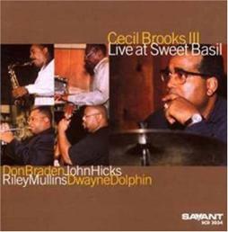 Live At Sweet Basil di Cecil Brooks III - CD