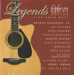 Legends Of Hawaiian Slack Key Guitar di Various - cd