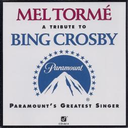A Tribute To Bing Crosby di Mel Tormé - CD
