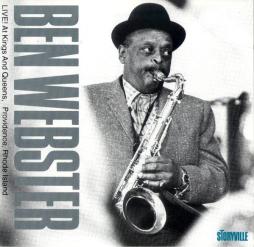 Live! Providence, Rhode Island, 1963 di Ben Webster - CD