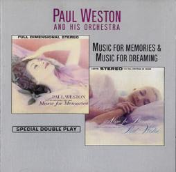 Music For Memories & Music For Dreaming di Paul Weston And His Orchestra - CD