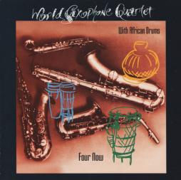 With African Drums - Four Now di World Saxophone Quartet - CD