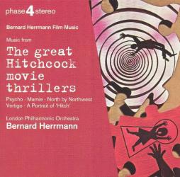 Bernard Herrmann Film Music - Music From The Great Hitchcock Movie Thrillers di Bernard Herrmann - CD