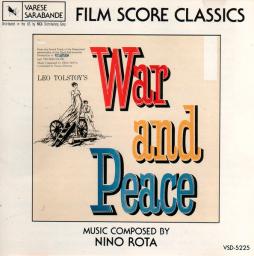War And Peace O.S.T. di Nino Rota - CD