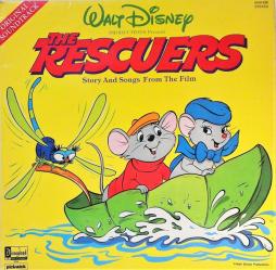 The Rescuers - Story And Songs From The Film di Walt Disney - LP