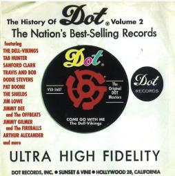 The History Of Dot, Volume 2:  Come Go With Me di Various - CD