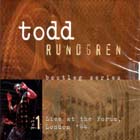 Bootleg Series Vol. 1 Live At The Forum, London'94 di Todd Rundgren - CD