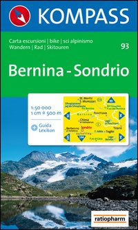 Bernina Valmalenco Sondrio  di Kompass - libri