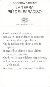 Terra Piu` Del Paradiso (la) di Dapunt Roberta - libri Terra Piu` Del Paradiso (la) di Dapunt Roberta - libri
